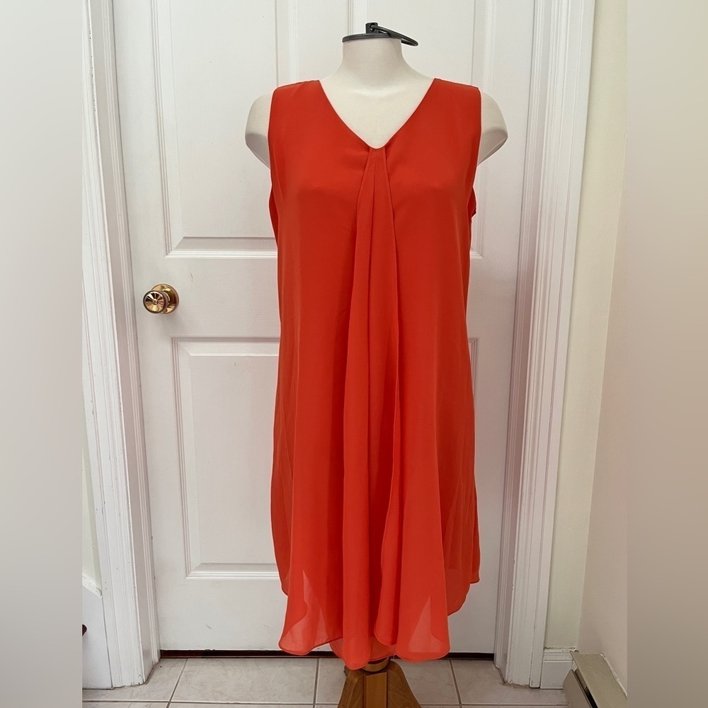 Amanda Collection orange dress size medium